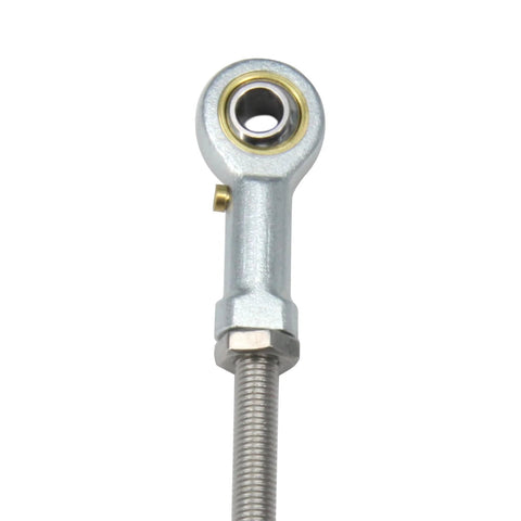 Close-up of PHSB4 Rod End Bearing with 1/4 Inch Bore and 1/4-28 RH Female Thread for CNC and Hydraulic Cylinders