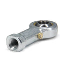 PHSB4 Rod End Bearings with 1/4 Inch Bore and 1/4-28 Right Hand Female Thread, Pre Lubricated Heim Joints with Jam Nuts for CNC, side view