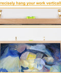 303 Piece Picture Hanging Kit With Heavy Duty Hooks Nails Sawtooth Wire D Rings And Level In A Categorized Organizer, artwork installation