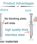 Comparison of Piercing Jewelry Ball Grabber Tool For 16G Piercings With Screw On Replacement Balls Kit materials and design features