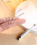 Piercing Taper Grabber Reacher Tool Set For Easy No Fuss Flat Back Earring Insertion 16G And 18G Stainless Steel Pins
