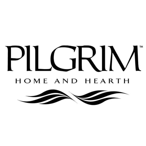 Logo of Pilgrim Home and Hearth, manufacturer of the 18001 Tall 5 Pc Lodge Heavy Duty Fireplace Set in Matte Black Finish.