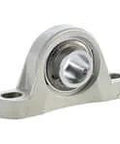 CPB25ZM MRC Pillow Block Wash Down providing sturdy shaft support with washdown lubrication, visible sealed bearing.