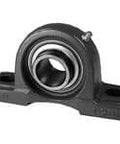Front view of PTI UCP217X3 Pillow Block Bearing Three And One Quarter Inch Bore UCP 200 Gold Series Normal Duty for industrial use