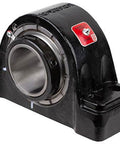Pillow Block Spherical Roller Bearing With Cast Iron Housing Rexnord Link-Belt PB22439FH 2-7/16 Inch Bore front view