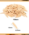 Premium Solid Pine Pocket Hole Plugs Pack Of One Hundred Twenty Pieces Three Eighth Inch Diameter For Screw Holes And Pocket Hole Jigs Woodworking