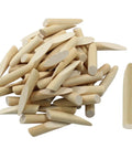 Solid Wood Pocket Hole Plugs Set for Three Eighths Inch Holes, Paint Grade Pine Dowels, 150 Pieces, Sanded Smooth and Paintable