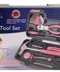 39 Piece General Household Tool Set In A Sturdy Toolbox Case For Everyday Home Repairs, DIY Projects, And Crafts, This Must Have Kit Includes Hammer Pliers Utility Knife Tape Measure Scissors Precision Screwdrivers Bits Bit Driver And More