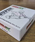Box of Pink 60mm Skateboard Wheels With Bearings Set Of 4 92a Hardness Ideal For Street And Park Durable Wheels With Great Grip