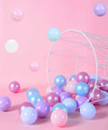 Ball Pit Balls - 100pcs - Crush Proof Plastic Children's Toy Balls Macaron Ocean Balls for Birthday Christmas Parties Games Pool.