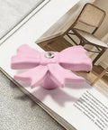 Pink Bow Cabinet Knob from Pink Bow Cabinet Knobs Set 12 Pieces Zinc Alloy Single Hole Drawer Knobs For Cabinets And Dresser Pulls Decoration