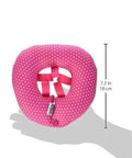 Pink Dot Size 10-13 Based On Neck Size Dog Bumper Made In USA 100 Percent Cotton Stuffed Safety Fence Collar