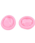 Finger Cots 500 Pack Pink Anti Static Cleanroom Fingertip Protectors For Lab And Electronics Work, Unfolded 60mm Length, Folded 4mm Diameter