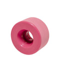Pink Velvet Indoor Roller Skate Wheel, 55mm x 31mm, Vanathane Material, designed for precision bearings, Sure Grip, Made in USA