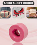 Velvet Indoor Roller Skate Wheels With Vanathane Material For A Real Smooth Indoor Ride 55mm By 31mm Set Of 8 Pink with gift options
