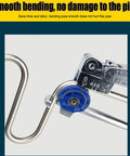 Heavy Duty Three Eighths Inch Pipe Bender for Copper Aluminum Stainless Steel and Iron Tubing showcasing 10mm tube bend