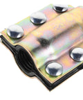 Heavy Duty Pipe Clamp Leak Sealer Go To For PE PPR Steel And Iron Pipes Emergency Plumbing Repair Kit shown close-up