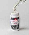 Non Toxic Non Hardening White Pipe Joint Compound For Threaded Joints, 4 Oz jar with applicator