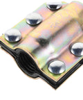 Heavy Duty Leak Repair Clamp Kit for PE PPR Steel and Iron Pipes Quick Install Emergency Leak Sealer in golden finish