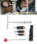 Pipe Water Stopper Tool Kit For Burst Pipes, Stainless Steel Leak Repair Needle For Home Plumbing, tool set with wrench