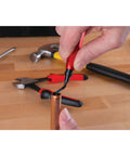 Versatile Pipe Reamer And Deburring Tool For Metal PVC And Conduit With Swivel Head And Quick Release Blade Change For Precise Burr Removal Performance Tool used on copper pipe