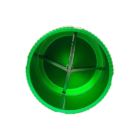 Pro Grade Professional Pipe Reamer And Deburring Tool Dual Sided Chamfer for pipes inner view with four cutters.