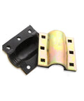 Heavy Duty Pipe Repair Clamp For DN20 3/4 Inch Emergency Leakproof Connector With Rubber Gaskets And Steel Bolts, bronze finish visible