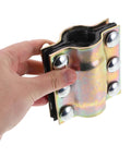 Universal Quick Install Pipe Repair Clamp DN25 By 110 Mm Waterproof Sealed Emergency Leak Repair Kit in hand, for plastic and metal pipes.