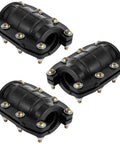 Three Piece Pipe Repair Clamp Kit For Leaks And Burst Water Pipes No Fuss Anti Impact Emergency Fix Clamp Set Durable Reusable