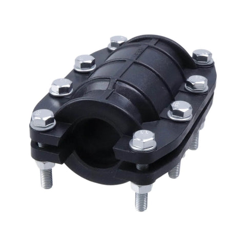 Pipe Repair Clamp Leak Sealer Emergency Water Pipe Repair Kit For PE PVC Steel And Iron Pipes 4 To 5 Inch Outer Diameter Fits Most Home Plumbing