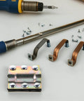 Leak Sealing Clamp Pipe Repair Kit For DN20x110, Waterproof Emergency Fix, with tools and components, universal pipe clamp