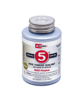 Non Hardening Pipe Thread Sealant With Soft Set And Slow Drying For Easy Breakout, Lubricates And Protects Threads, 4 oz bottle