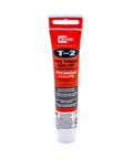 Non Hardening Pipe Thread Sealant With PTFE Enriched And Synthetic Fibers For Immediate Pressurization In Plumbing, RectorSeal T Plus 2 23710, 1.75 oz tube front view