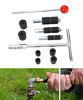 Pro Grade Pipe Water Stopper Kit With Stainless Steel Seal And Silicone Gaskets For Quick DIY Leakage Repair, Includes Wrench
