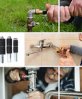 Pro Grade Pipe Water Stopper Kit With Stainless Steel Seal And Silicone Gaskets For Quick DIY Leakage Repair, Includes Wrench