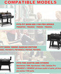 Compatible models for Pit Boss pellet smokers with various compatible series and editions.