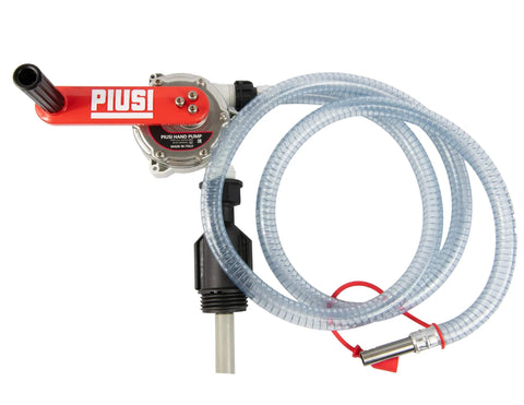 ArmorBlue Piusi Rotary Drum Pump for Diesel Exhaust Fluid (DEF) | 10 Gallons per 100 rotations | No Power Required | Integrated Check Valve | DEF Pump | F00332A3A