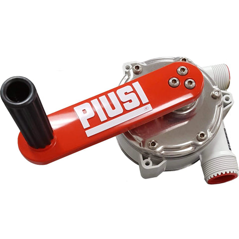 ArmorBlue Piusi Rotary Drum Pump for Diesel Exhaust Fluid (DEF) | 10 Gallons per 100 rotations | No Power Required | Integrated Check Valve | DEF Pump | F00332A3A