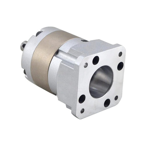 Planetary Gearbox Gear Ratio 10:1 Backlash 15 arc-min for Nema 17 Stepper Motor, metal housing, 42mm flange view.