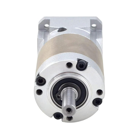 Front view of ✝️ Gearbox 42 mm Shaft Size 1-Pack Planetary Gearbox Gear Ratio for Rotary Equipment and Power Transmission