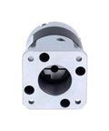 Front view of ✝️ Gearbox 5 mm Shaft Size 66 lb Load Capacity 1-Pack Mgl Series Planetary Gearbox, showing smooth gear housing and shaft opening.