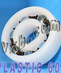 Plastic Bearing POM 608 Glass Balls 8x22x7 Miniature - VXB Ball Bearings