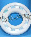 Plastic Bearing POM R4A Glass Balls 1/4x3/4x7/32 inch - VXB Ball Bearings