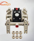 Raodelupe 66605J-3EB 1/2 Inch Plastic Diaphragm Pump Compatible with Ingersoll Rand ARO Air Compressor 66605J3EB, front view