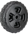 Heavy-Duty Plastic Roll-In Dock and Boat Lift Wheel, 24 Inch Diameter, Black, 800 Lb Capacity Per Wheel, Maintenance-Free And Rust-Resistant