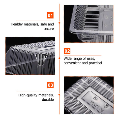 Close-up of striped plastic container corners highlighting durability and material quality