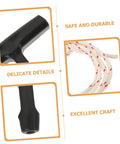 Close-up of handle and rope from Five Pack Attic Pull Down Cord With Plastic Handle Replacement Kit For Generators Recoil Starter String Garage Door Rope Chainsaw Cord Attic Door Plastic Durable Flexible Attic Ladder Replacement Long Lasting Performance For Easy Pull Down Operation.