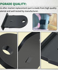Upgraded Plastic Hasp Latch For Outdoor Resin Shed Replacement Compatible With Cottage Doors And Resin Lock Substitutes, high-quality