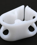 LUORNG Flow Control Hose Clamp Set 4 Pieces For 1/4 To 1/2 Inch Tube OD Adjustable Plastic Tube Clamp Water Flow Control Clip
