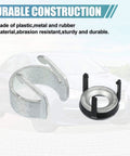 4 Piece Fuel Injector Seal Repair O Ring Kit With 06H998907A 06J998907 06G998907 showing metal and rubber components
